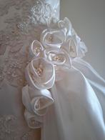 Ivoren Bruidsjurk met afneembare Sleep & Sluier - XS/S, Kleding | Dames, Trouwkleding en Trouwaccessoires, Ophalen, Trouwjurk