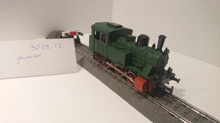 Marklin H0 3029.12 groene lok, Hobby en Vrije tijd, Modeltreinen | H0, Locomotief, Wisselstroom, Märklin, Analoog, Ophalen of Verzenden