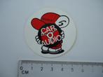 sticker oud SONY car audio autoradio oldtimer retro strip, Verzenden, Zo goed als nieuw, Bedrijf of Vereniging