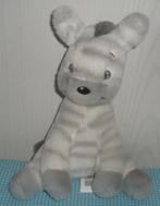 ZD Trading GIRAFFE Giraf zebra  knuffel wit/ grijs gestreept, Ophalen of Verzenden, Nieuw, Overige typen