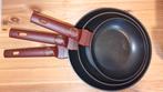 Berlinger Haus Leonardo pannenset wijnrood., Ophalen, Rvs, Koekenpan of Braadpan