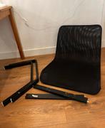 GRATIS Ikea NOLMYRA fauteuil | zwarte stoel, Ophalen, Gebruikt, Zwart, Eén