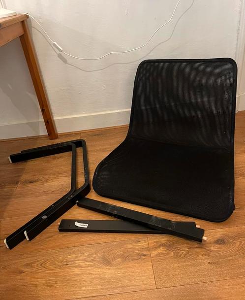 GRATIS Ikea NOLMYRA fauteuil | zwarte stoel, Huis en Inrichting, Stoelen, Gebruikt, Eén, Zwart, Ophalen