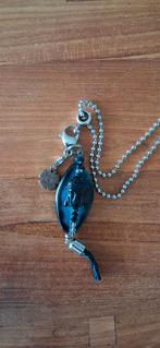 Pimps & pearls ketting + edelsteen boedha hanger, Overige materialen, Overige kleuren, Ophalen of Verzenden, Zo goed als nieuw