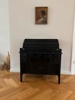 Klassiek bureautje secretaire bureau met rolluik, Huis en Inrichting, Kasten | Dressoirs, Ophalen, Gebruikt, 50 tot 100 cm, Met lade(s)