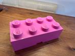 Roze Lego Opbergkist, Ophalen of Verzenden, Zo goed als nieuw, Losse stenen, Lego