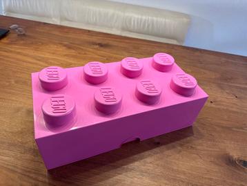 Roze Lego Opbergkist beschikbaar voor biedingen