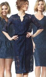 Ladress Erykah zgan in Navy kant (XS), LaDress, Maat 34 (XS) of kleiner, Blauw, Ophalen of Verzenden