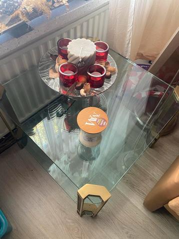 Glazen Salontafel - Stijlvol & Tijdloos beschikbaar voor biedingen