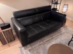 Bankstel: 2-zits & 3 zits, leer., Huis en Inrichting, Ophalen, 150 tot 200 cm, Zo goed als nieuw, Modern