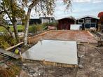 Stalen buispalen heipalen fundering beton heimachine  Heien