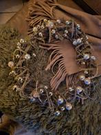 Rattan krans met kerstballen., Ophalen of Verzenden