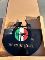Vinyl Record Wandklok Vespa, Ophalen, Nieuw, Analoog, Wandklok