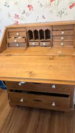 Secretaire antiek grenen, Huis en Inrichting, Kasten | Secretaires, Ophalen, Gebruikt, Oud grenen