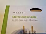 Nedis rca interlink,  nieuw in doos. 4 x 10 meter, Ophalen of Verzenden, Nieuw, 10 meter of meer, Componentkabel