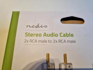 Nedis rca interlink,  nieuw in doos. 4 x 10 meter beschikbaar voor biedingen