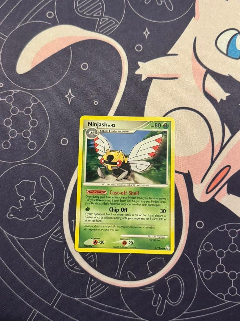Pokémon kaarten Ninjask #67, Ophalen of Verzenden, Zo goed als nieuw, Losse kaart