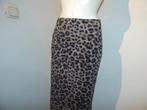 Irie Wash leopard print rok travel stof recht model M, Overige kleuren, Verzenden, Zo goed als nieuw, Knielengte