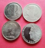 Beatrix 10 guldens   Vier stuks. Zilver, Postzegels en Munten, Munten | Nederland, Ophalen of Verzenden, Koningin Beatrix, 10 gulden