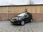 Volkswagen Caddy – 2.0 TDI- 55KW – Flitsers – Zwart metallic, Auto's, Bestelauto's, Voorwielaandrijving, Stof, 74 pk, 4 cilinders