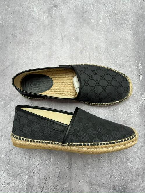 Gucci Espadrille, Kleding | Heren, Schoenen, Zo goed als nieuw, Espadrilles of Moccasins, Zwart, Ophalen of Verzenden