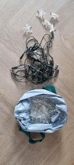 Kerstverlichting plus 50 sterretjes voor op de lampjes, Diversen, Kerst, Ophalen of Verzenden, Zo goed als nieuw