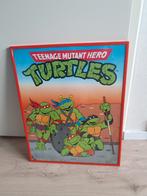 Vintage poster Turtles met lijst, Met lijst, Gebruikt, A1 t/m A3, Rechthoekig Staand