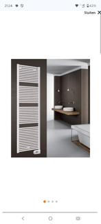 claudia elektrische radiator 500x1400 900w, Ophalen, Radiator, Minder dan 60 cm, 80 cm of meer