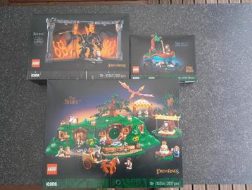 Lego Lord of the Rings diverse set 10354,10367&40761 beschikbaar voor biedingen