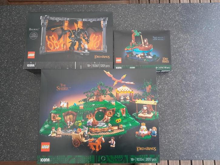 Lego Lord of the Rings diverse set 10354,10367&40761, Kinderen en Baby's, Speelgoed | Duplo en Lego, Zo goed als nieuw, Lego, Complete set