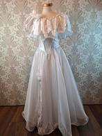 Supergave vintage bruidsjurk trouwjurk mt 36, Ophalen of Verzenden, Zo goed als nieuw, Wit, Trouwjurk