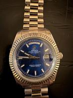 Rolex day date blauw dial, Ophalen of Verzenden, Zo goed als nieuw