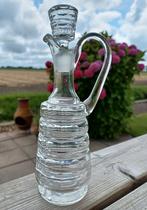 Oud Geslepen Karafje met Stop hoogte 20 cm voor € 10, Ophalen