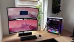 Samsung Odyssey G5 34" UWQHD Gaming Monitor Zonder poot, Curved, VA, Zo goed als nieuw, 1 tot 2 ms