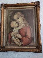 Madonna met kind in lijst, Antiek en Kunst, Ophalen of Verzenden