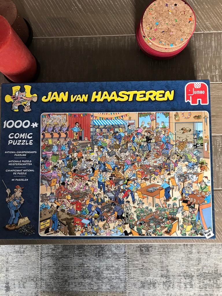 Jan van Haasteren, NK puzzelen, Ophalen, 500 t/m 1500 stukjes, Zo goed als nieuw