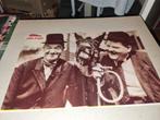 Poster Laurel en Hardy vintage, Ophalen of Verzenden, Poster