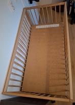 Houten Ledikant + matras, Ophalen, Gebruikt, Rechthoekig
