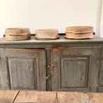 Antieke Zweedse houten ronde  bakken, Ophalen of Verzenden