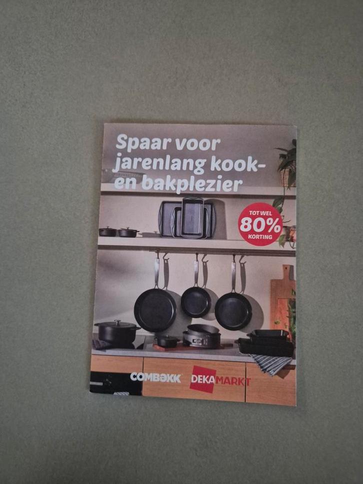 4 volle spaarkaarten voor kook en bakplezier aktie Dekamarkt, Verzamelen, Supermarktacties, Ophalen of Verzenden
