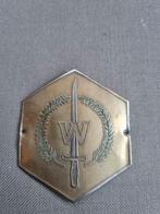 Mouwembleem KNIL W BRIGADE, Verzamelen, Ophalen of Verzenden, Landmacht, Nederland, Embleem of Badge