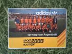 Adidas sticker Nederlands Elftal WK 1978, Argentinië, Ophalen of Verzenden, Zo goed als nieuw, Poster, Plaatje of Sticker