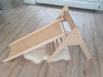 Houten pickler klimdriehoek met dubbelzijdige plank te koop!, Kinderen en Baby's, Ophalen, Zo goed als nieuw, Jongen of Meisje