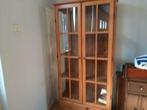 grenen vitrine kast, Huis en Inrichting, Kasten | Vitrinekasten, Ophalen, Gebruikt, 50 tot 100 cm, 150 tot 200 cm