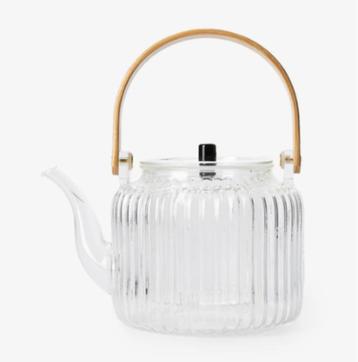 Sissy-Boy Glazen Theepot met Filter (1L) beschikbaar voor biedingen