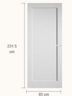 CanDo binnendeur NIEUW 231.5x93 KLEIN PRIJSJE!, Doe-het-zelf en Verbouw, Ophalen, 80 tot 100 cm, 215 cm of meer, Binnendeur