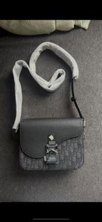 Nieuwe Dior Saddle Bag schoudertas Heren, Overige merken, Zwart, Nieuw, Ophalen of Verzenden