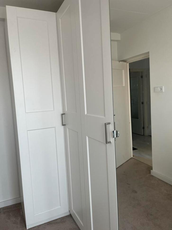 Ikea Pax Kledingkast met Spiegeldeuren, Huis en Inrichting, Kasten | Kledingkasten, Zo goed als nieuw, 200 cm of meer, 150 tot 200 cm