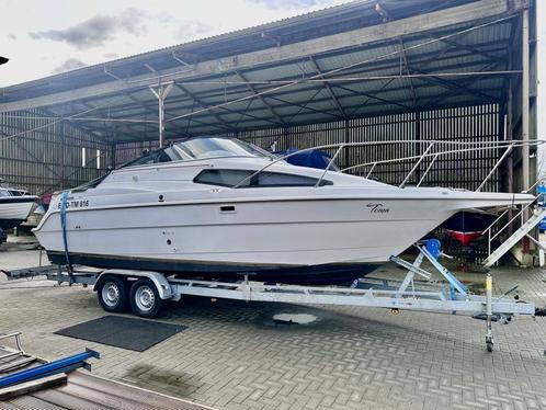 Bayliner 2655 Ciera Sunbridge SE (bj 2000), Watersport en Boten, Motorboten en Motorjachten, Gebruikt, Polyester, 6 tot 9 meter