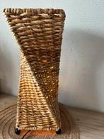 Rotan tafellamp / sfeerlamp / bureaulamp, Huis en Inrichting, Lampen | Tafellampen, Minder dan 50 cm, Overige materialen, Ophalen of Verzenden